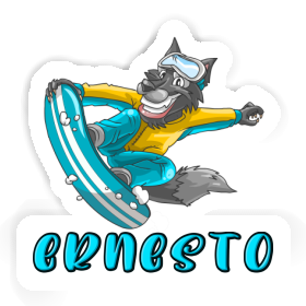 Ernesto Sticker Boarder Image