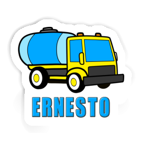 Ernesto Autocollant Camion d'eau Image