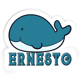 Autocollant Ernesto Baleine Image