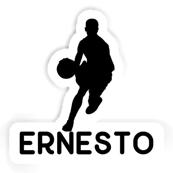 Sticker Basketballspieler Ernesto Sticker Basketballspieler Ernesto Image