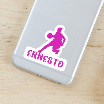 Joueuse de basket-ball Autocollant Ernesto Notebook Joueuse de basket-ball Autocollant Ernesto Gift package Image