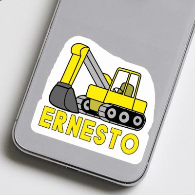 Ernesto Sticker Excavator Laptop Ernesto Sticker Excavator Laptop Image