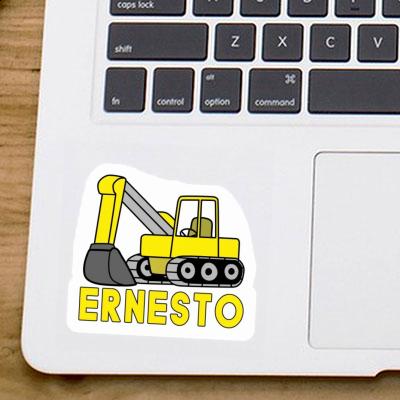 Ernesto Sticker Excavator Notebook Ernesto Sticker Excavator Gift package Image