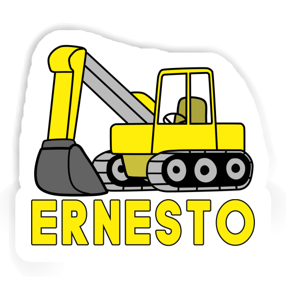 Ernesto Sticker Excavator Notebook Ernesto Sticker Excavator Gift package Image