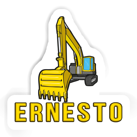 Excavator Sticker Ernesto Notebook Excavator Sticker Ernesto Gift package Image