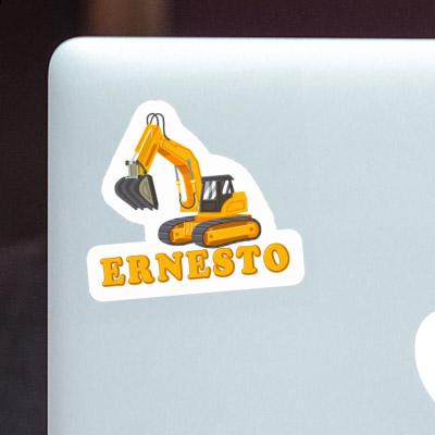 Autocollant Pelleteuse Ernesto Laptop Image
