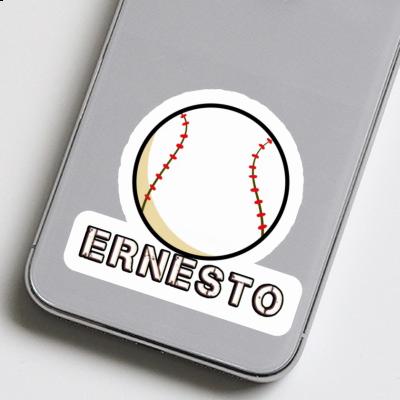 Ernesto Sticker Baseball Ball Image