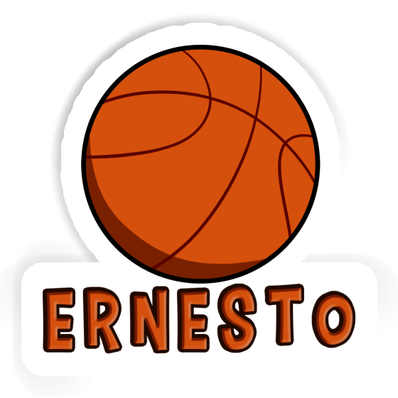 Basketball Ball Aufkleber Ernesto Image