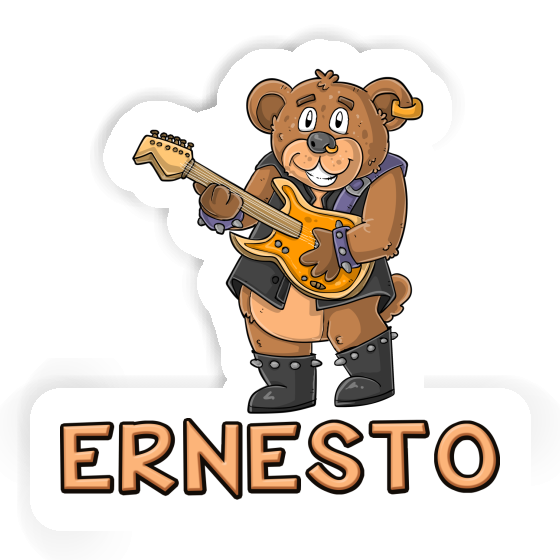 Gitarrist Aufkleber Ernesto Laptop Gitarrist Aufkleber Ernesto Laptop Image