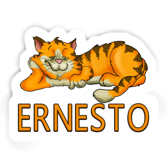 Katze Aufkleber Ernesto Image