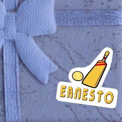 Ernesto Autocollant Maillet de cricket Gift package Image
