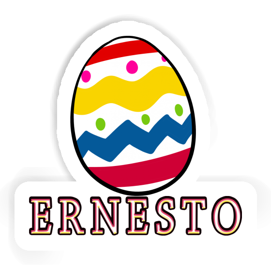 Autocollant Œuf Ernesto Notebook Autocollant Œuf Ernesto Gift package Image