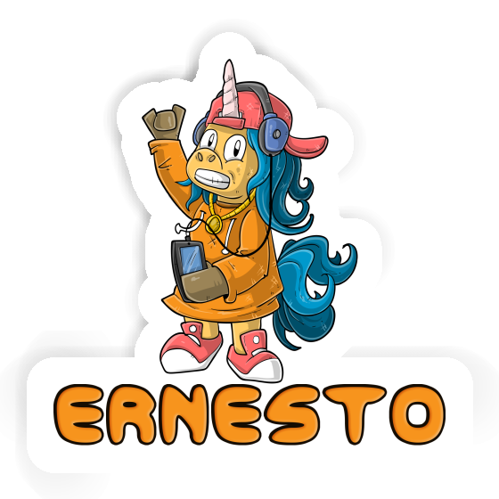 Sticker Ernesto Hip-Hopper Notebook Image