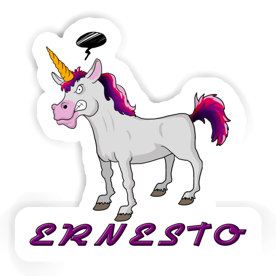 Sticker Ernesto Unicorn Notebook Sticker Ernesto Unicorn Gift package Image