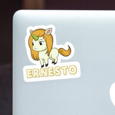 Sticker Unicorn Ernesto Notebook Image