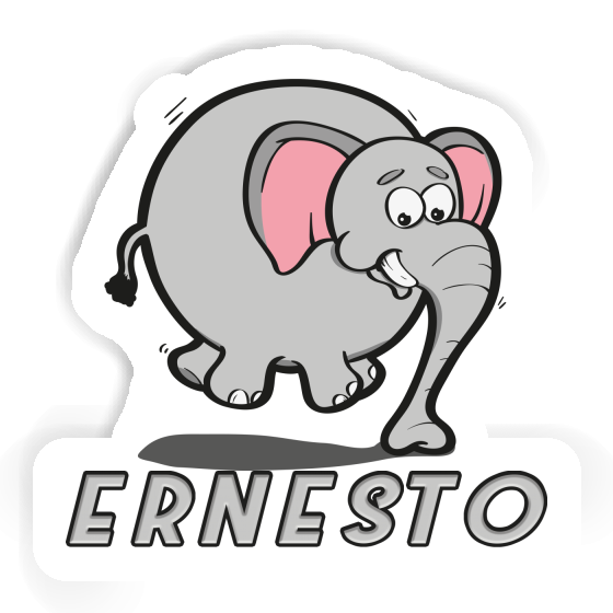 Autocollant Éléphant Ernesto Notebook Autocollant Éléphant Ernesto Gift package Image