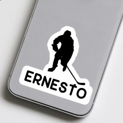 Autocollant Joueur de hockey Ernesto Notebook Autocollant Joueur de hockey Ernesto Notebook Image