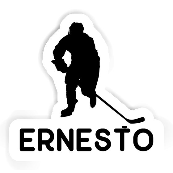 Autocollant Joueur de hockey Ernesto Laptop Autocollant Joueur de hockey Ernesto Laptop Image