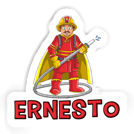 Ernesto Autocollant Pompier Notebook Ernesto Autocollant Pompier Gift package Image