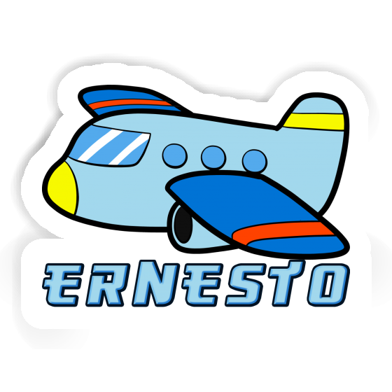 Sticker Ernesto Airplane Notebook Sticker Ernesto Airplane Gift package Image