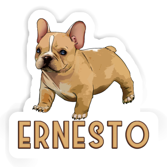 Sticker Ernesto French Bulldog Notebook Sticker Ernesto French Bulldog Notebook Image