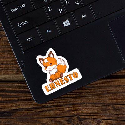 Sticker Sitting Fox Ernesto Gift package Image