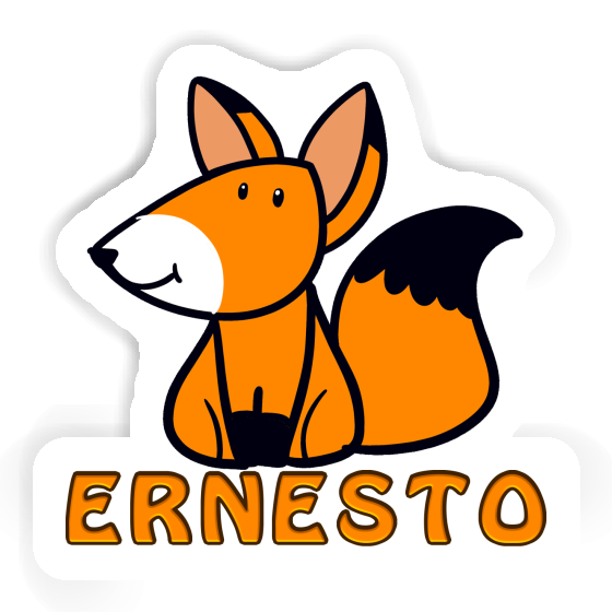 Ernesto Autocollant Renard Laptop Ernesto Autocollant Renard Laptop Image