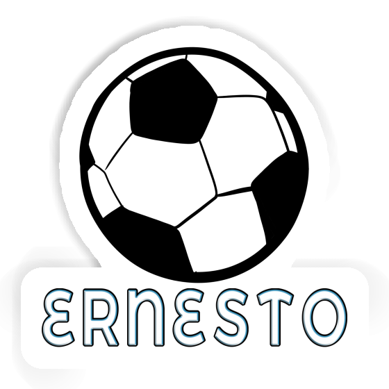 Ballon de foot Autocollant Ernesto Notebook Image