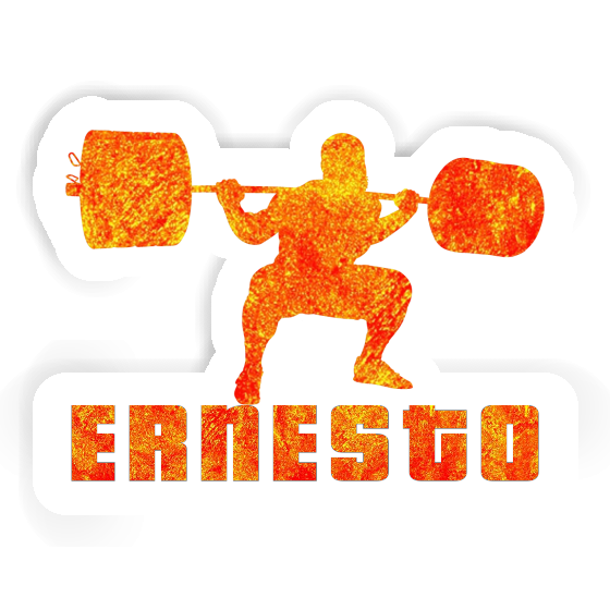 Aufkleber Gewichtheber Ernesto Image