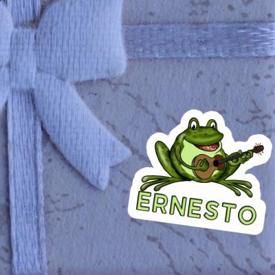 Sticker Ernesto Gitarrenfrosch Image