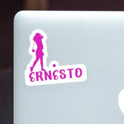 Ernesto Sticker Golfer Image