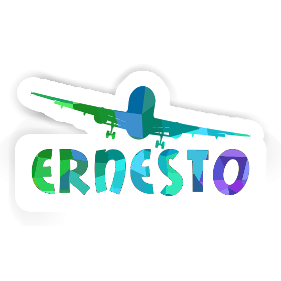 Ernesto Sticker Airplane Notebook Ernesto Sticker Airplane Gift package Image