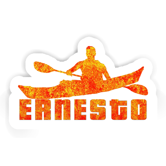 Sticker Ernesto Kayaker Laptop Image