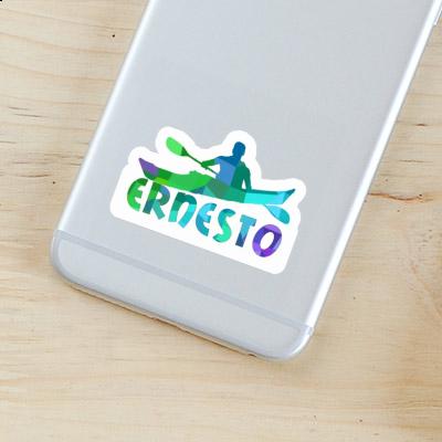 Ernesto Sticker Kayaker Laptop Ernesto Sticker Kayaker Laptop Image