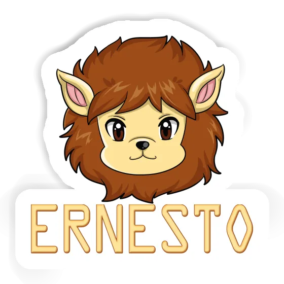 Autocollant Tête de lion Ernesto Autocollant Tête de lion Ernesto Image