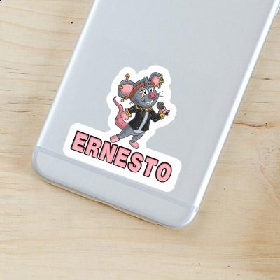 Sticker Sängerin Ernesto Laptop Image
