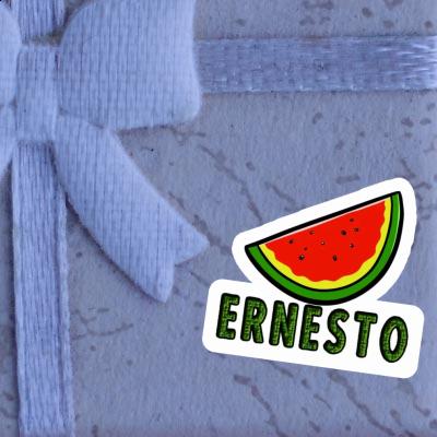 Ernesto Autocollant Pastèque Notebook Image