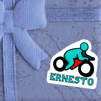 Ernesto Sticker Motorbike Driver Ernesto Sticker Motorbike Driver Image