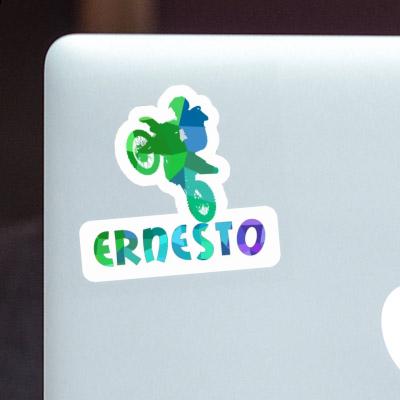 Ernesto Sticker Motocross-Fahrer Notebook Ernesto Sticker Motocross-Fahrer Notebook Image