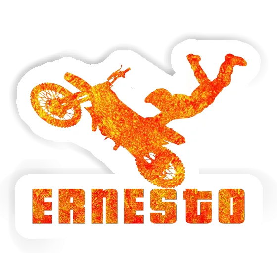 Sticker Motocross Jumper Ernesto Notebook Sticker Motocross Jumper Ernesto Gift package Image