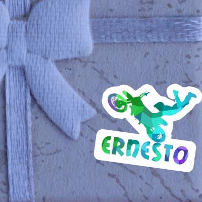 Ernesto Aufkleber Motocross-Fahrer Notebook Ernesto Aufkleber Motocross-Fahrer Gift package Image
