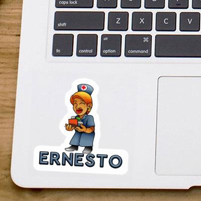 Sticker Ernesto Nurse Notebook Sticker Ernesto Nurse Gift package Image