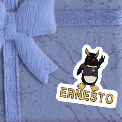 Pingouin Autocollant Ernesto Laptop Image