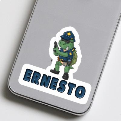 Ernesto Aufkleber Polizist Notebook Ernesto Aufkleber Polizist Notebook Image