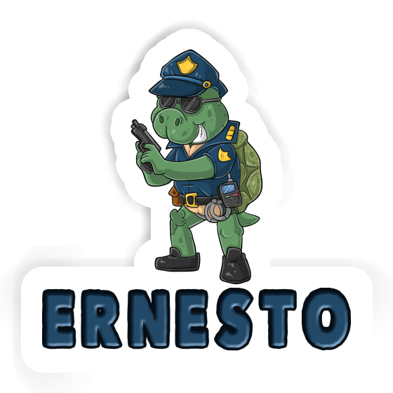 Ernesto Aufkleber Polizist Ernesto Aufkleber Polizist Image