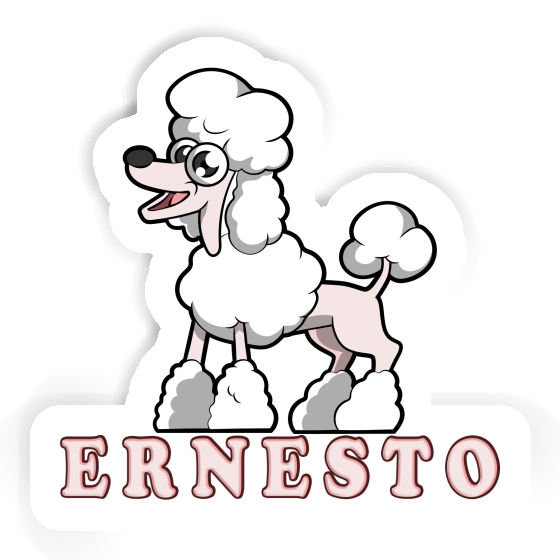 Sticker Ernesto Poodle Gift package Image
