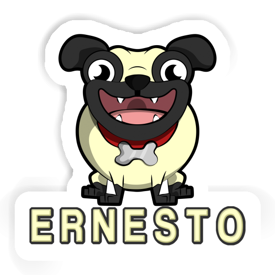 Sticker Pug Ernesto Gift package Image