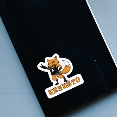 Autocollant Renard Ernesto Laptop Autocollant Renard Ernesto Laptop Image