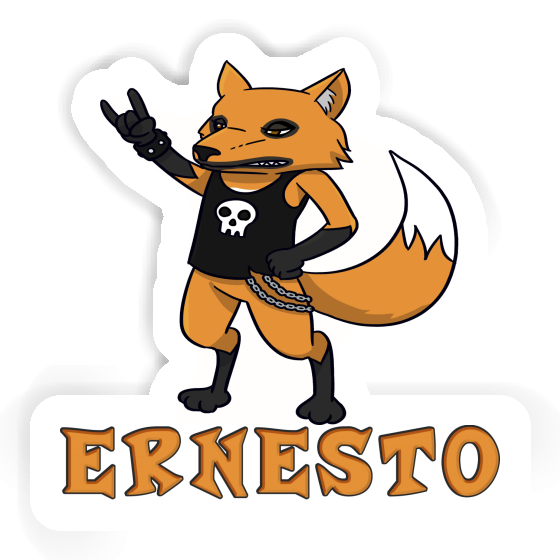 Autocollant Renard Ernesto Notebook Autocollant Renard Ernesto Gift package Image