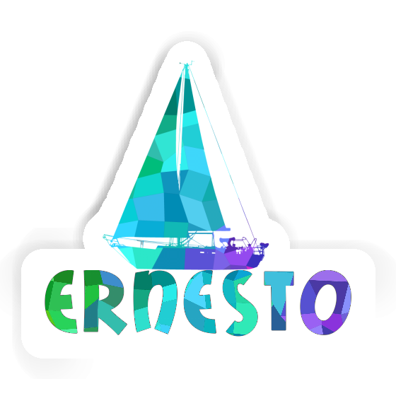 Sailboat Sticker Ernesto Notebook Sailboat Sticker Ernesto Gift package Image